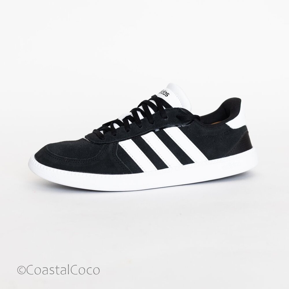 Adidas Breaknet Sleek Suede Womens 8.5 Slim Sneakers IH5466 Athleisure Blokecore